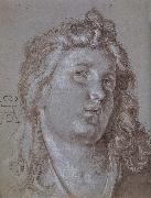 Albrecht Durer Head of an  angel oil on canvas